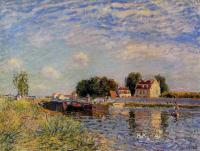 Sisley, Alfred - The Loing at Saint-Mammes